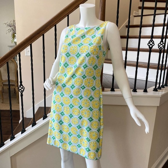 NWT Sail to Sable Lemon Mini Shift Dress, X Small, DD0480 - Picture 3 of 14